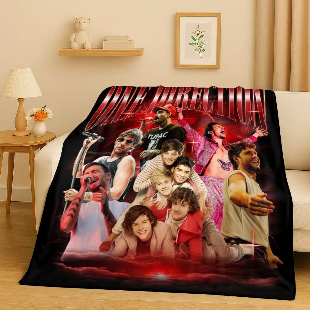 ผ้าห่มแฟลนเนลลายดาวนักร้อง 26  - Home Textiles Direct บทวิจารณ์และราคา