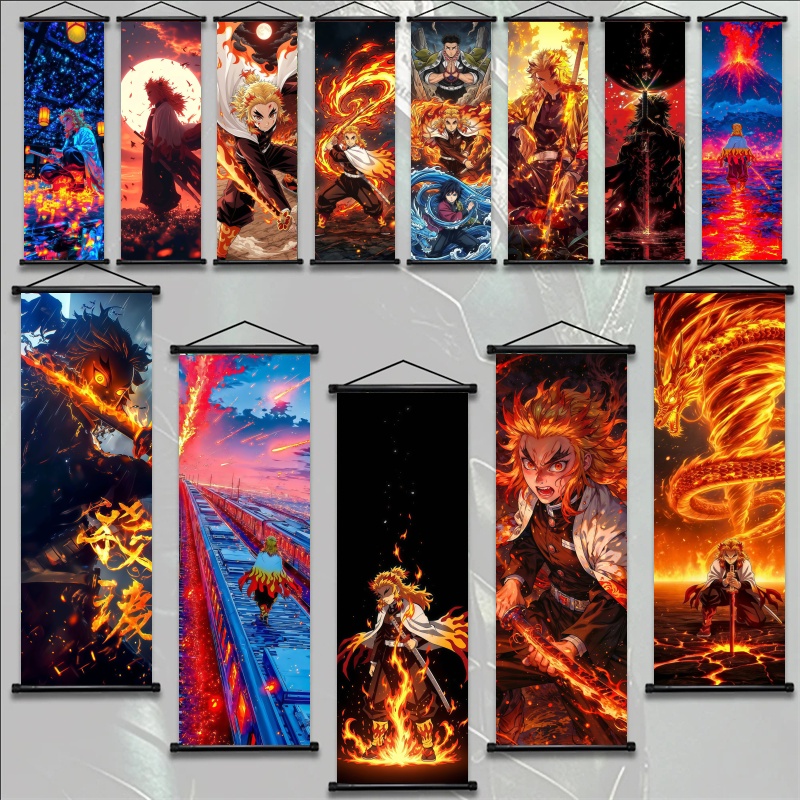 ผ้าพิมพ์ลายอนิเมะ Demon Slayer - Home Textile บทวิจารณ์และราคา