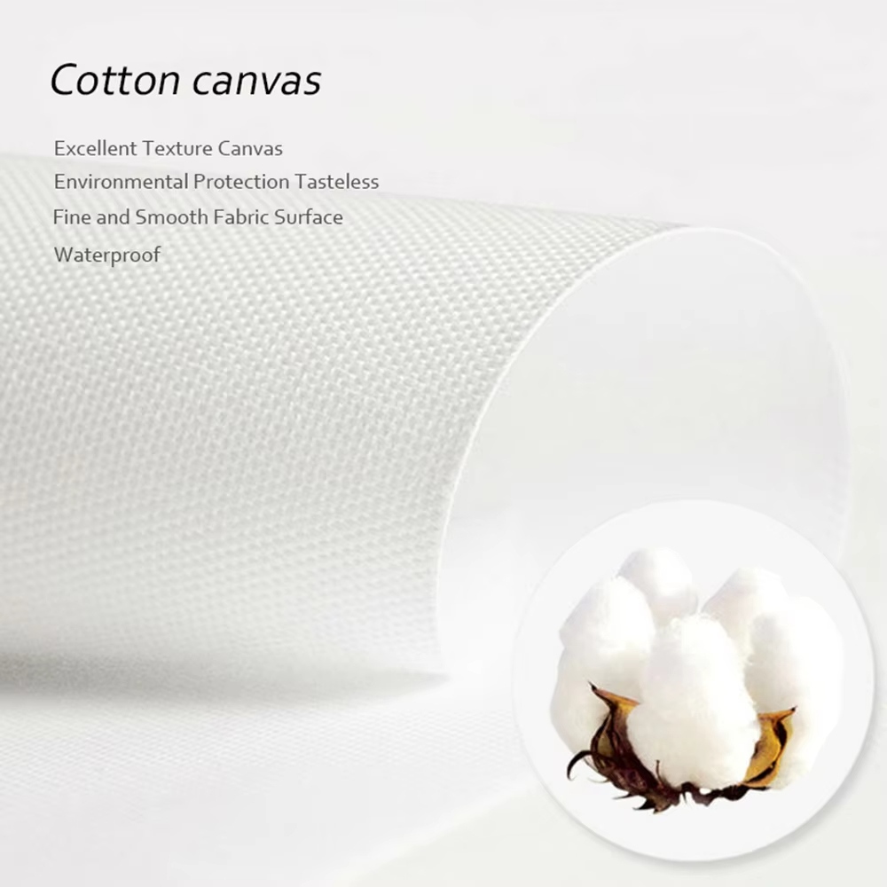 (ไม่มีกรอบ) ภาพวาดบนผ้าใบแบบแบ - Home Textiles Usa บทวิจารณ์และราคา